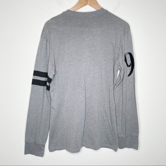 Disney Parks Jack Skellington pumpkin king gray long sleeve shirt small - Picture 5 of 12